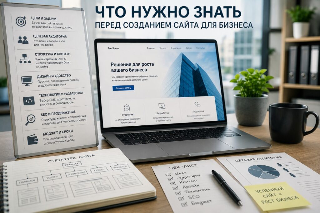 Что нужно знать перед созданием сайта для бизнеса